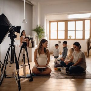 Sesiones de fotos y preparación al parto mamá-bebé