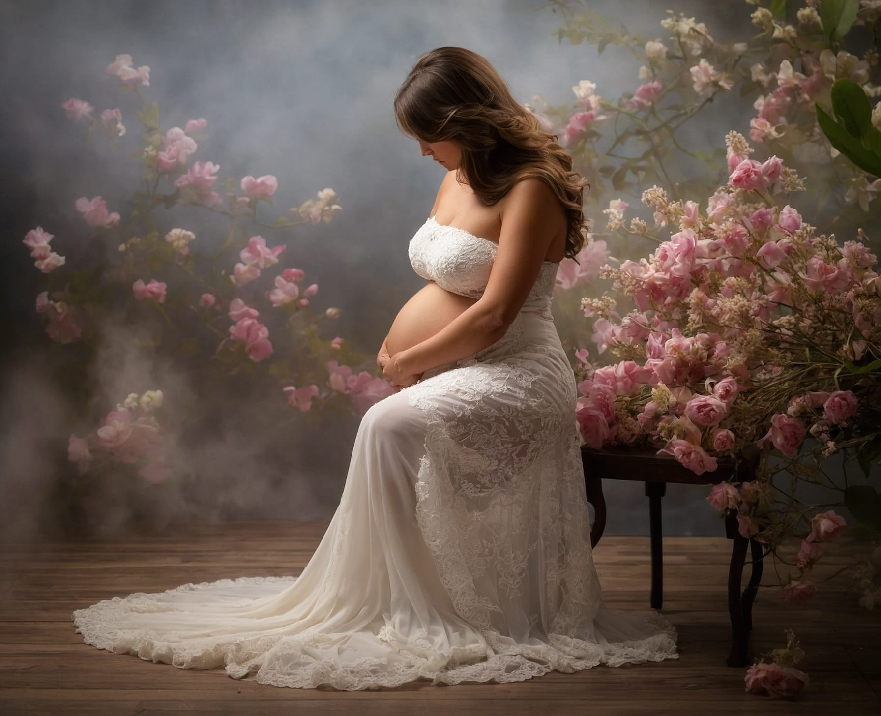 Sesión Fotográfica Mamá y Preparación Parto