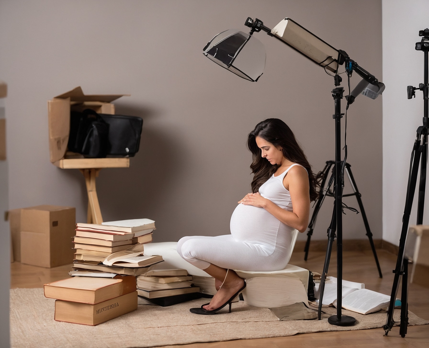 Sesiones de foto y curso online para preparación al parto